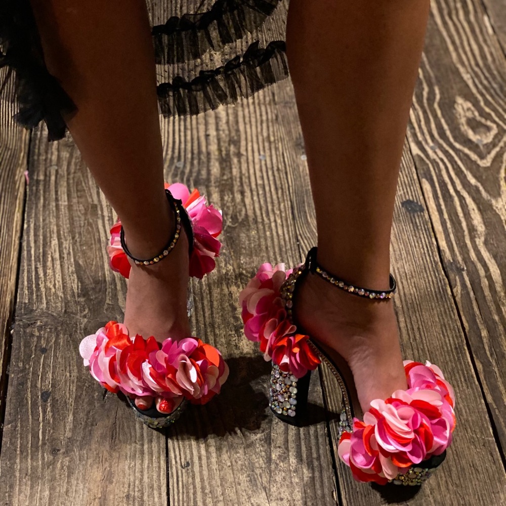 Azalea Wang Is It Love That I’m Feeling Chunky Sandal